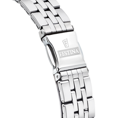 Festina Mademoiselle Swiss Made Damenuhr mit Edelstahl Armband - F16867/1