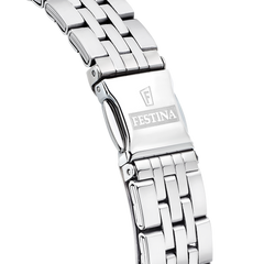 Festina Quarz Damenuhr - Grün Zifferblatt, Edelstahl Armband - F16867/7