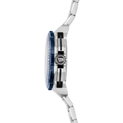 Festina Herrenuhr Swiss Made Chrono Bike - Silberfarbens Stahl Armband - F20724/1