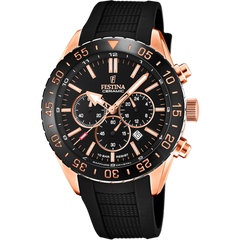 Festina Ceramic Herrenuhr mit Kautschuk Armband - F20516/2