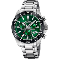 Festina Swiss Made Edelstahl Herrenuhr - F20042/3