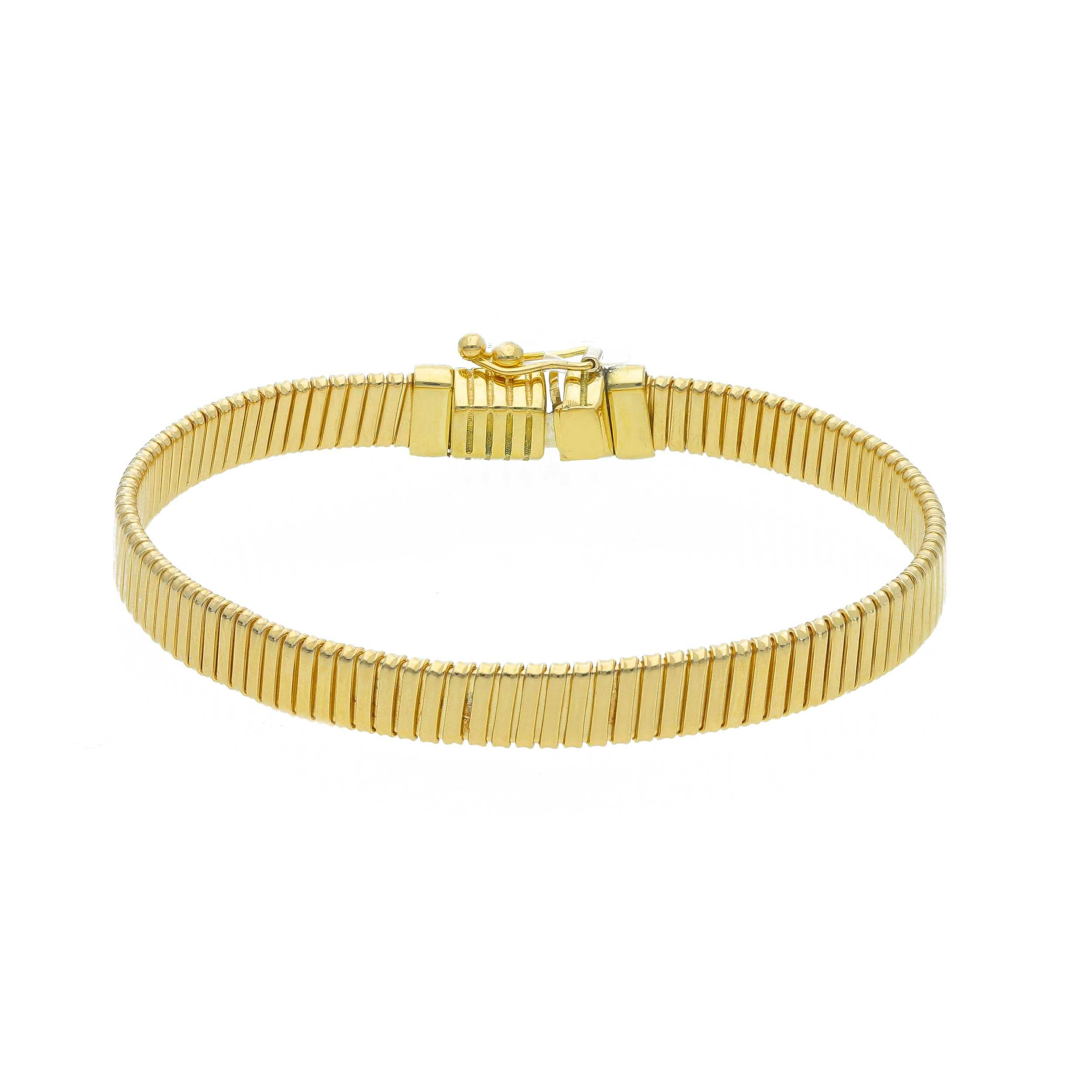 Flex-Armband aus 18 Karat Gelbgold 17.5 cm 6 mm - 287369