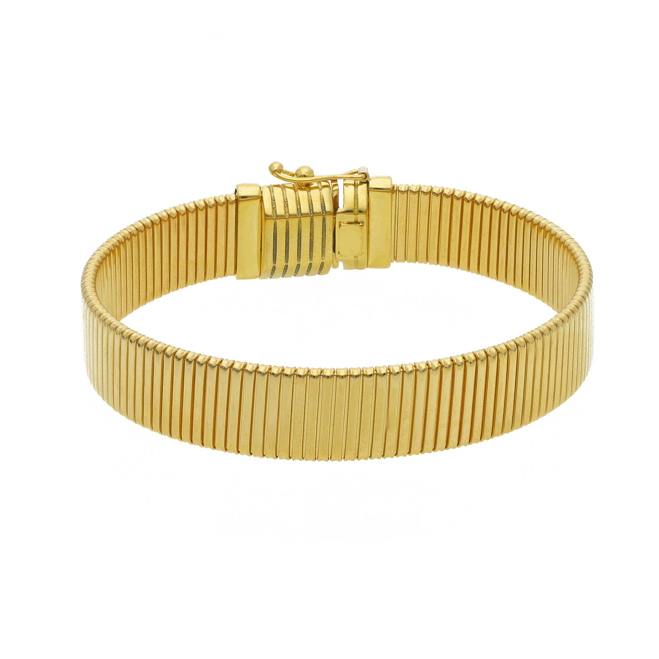 Flex-Armband aus 18 Karat Gelbgold 18 cm 11 mm - 287370