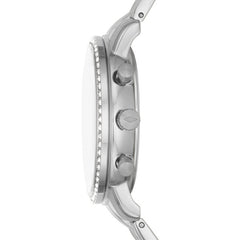 Fossil Neutra Chronograph Damenuhr - Edelstahl, Silber Zifferblatt - ES5217