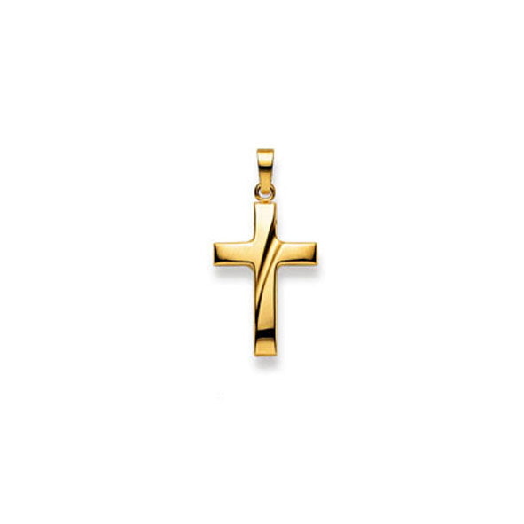 Gold-Classics Anhänger Kreuz 750 Gelbgold - 1158.02855/0002