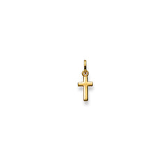 Gold-Classics Kreuz-Fournitur 750 Gelbgold 12 × 6 × 2 mm poliert