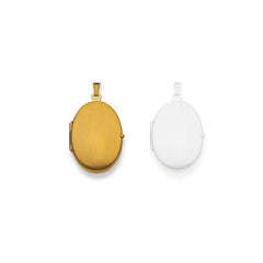 Gold-Classics Medaillon 750 Gelbgold 22 × 16 mm matt/poliert - 1189.02309/0001