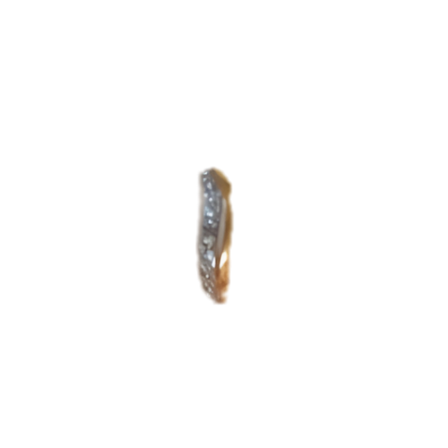Einzel Scharnier-Creole in 750/18 Karat Gelbgold - 1164.04773/0098