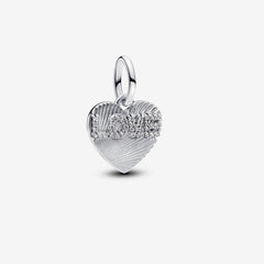 Gravierbarer Love-Herz Charm-Anhänger - 793604C01