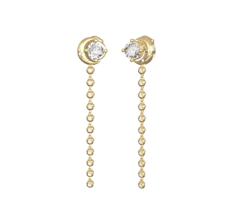 Guess Aurora Ohrringe Gold Damen