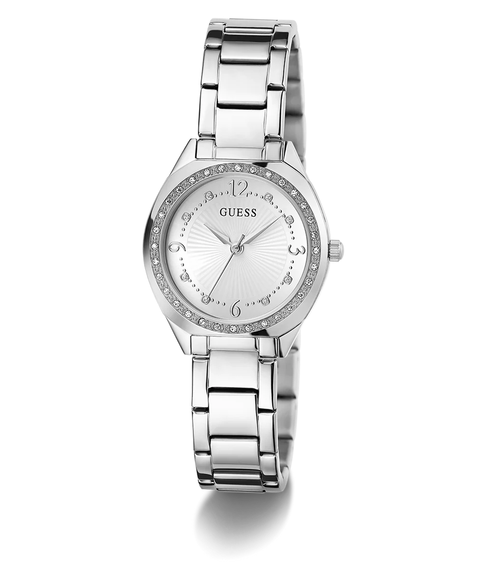 Guess Charlotte Silber Damenuhr - GW0767L1