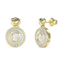 Guess G Talisman Ohrstecker Gold Edelstahl - JUBE06203JWYGT-U
