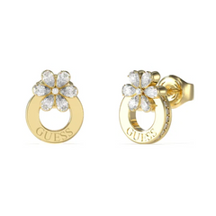 Guess Lily Ohrstecker Gold Edelstahl