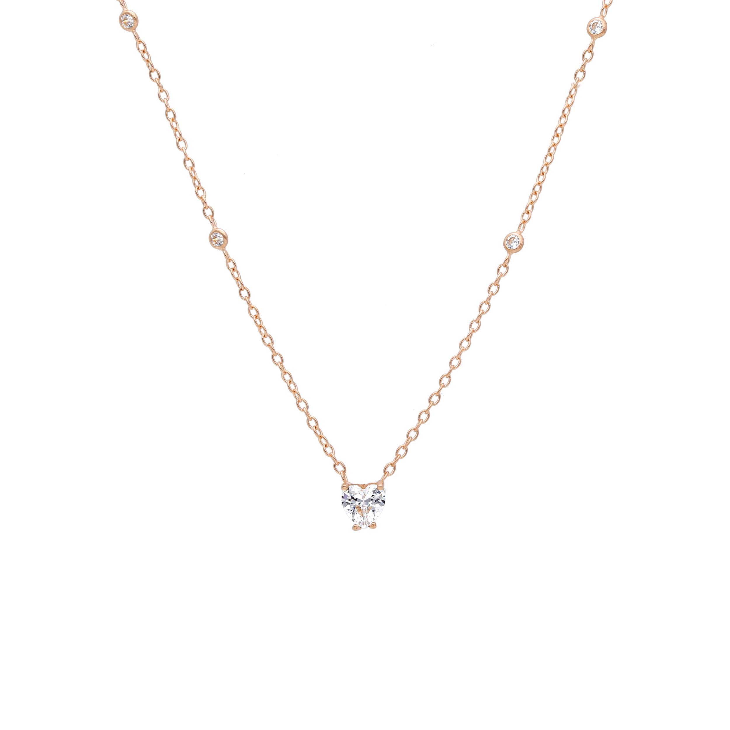 Halskette in 18 Karat Roségold - 199694