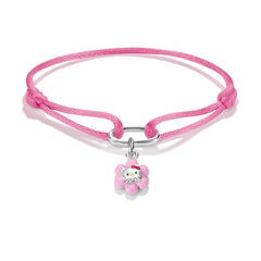 Hello Kitty Textilarmband Pink mit Charm – Connect – A2243-M07-9-L24V