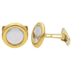 Bouton de chemise en or 18 carats – Élégant bouton en or 750 pour homme - 216461