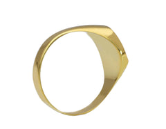 Herrenring 18 Karat Gold – 750 Goldring für Männer - 124689