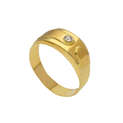 Herrenring 18 Karat Gold – 750 Goldring für Männer - 124822