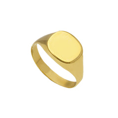 Bague homme en or jaune 750/18 carats - 129895