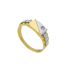 Herrenring 18 Karat Gold – 750 Goldring für Männer - 187655