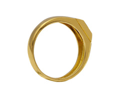 Bague homme en or 18 carats – Bague en or 750 pour homme - 187988