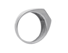 Herrenring 18 Karat Gold - 750 Goldring für Männer - 188009