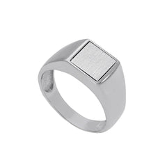 Herrenring 18 Karat Gold - 750 Goldring für Männer - 188009