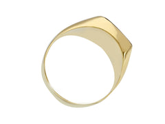 Bague homme en or 18 carats – Bague en or 750 pour homme - 190327