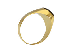 Bague homme en or 18 carats – Bague en or 750 pour homme - 194762