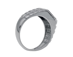 Bague homme en or 18 carats – Bague en or 750 pour homme - 204088