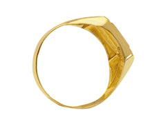 Bague homme en or 18 carats – Bague en or 750 pour homme - 211660