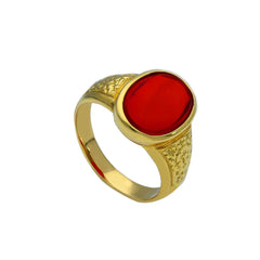 Bague homme en or 18 carats – Bague en or 750 pour homme - 219276