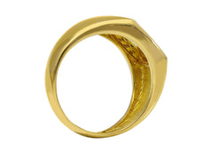 Bague homme en or 18 carats – Bague en or 750 pour homme - 226626