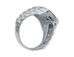 Bague homme en or 18 carats – Bague en or 750 pour homme - 233097
