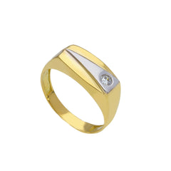 Herrenring 18 Karat Gold – 750 Goldring für Männer - 237061