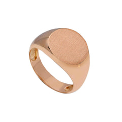 Bague homme en or 18 carats – Bague en or 750 pour homme - 243019