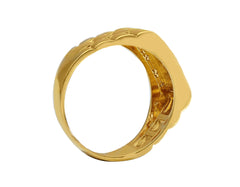 Bague homme en or 18 carats – Bague en or 750 pour homme - 243343