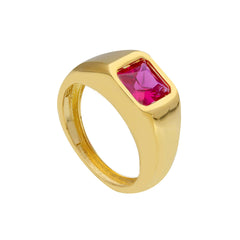 Bague homme en or 18 carats – Bague en or 750 pour homme - 255800
