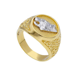 Bague homme en or 18 carats – Bague en or 750 pour homme - 262125