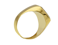 Bague homme en or 18 carats – Bague en or 750 pour homme - 262426