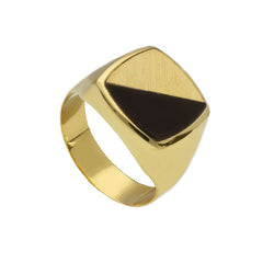 Bague homme en or 18 carats – Bague en or 750 pour homme - 262426