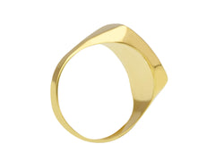 Herrenring in Gelbgold - 18 Karat Gold – 750 Goldring für Männer - 267773