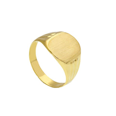Bague homme en or 18 carats – Bague en or 750 pour homme - 267775