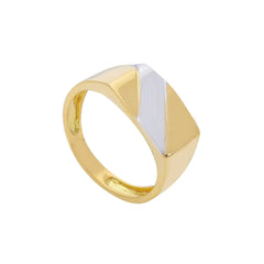 Bague homme en or 18 carats – Bague en or 750 pour homme - 270582