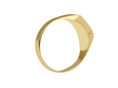 Herrenring in 750/18 Karat Gelbgold für Männer - 273507