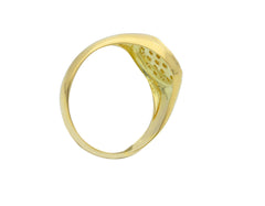 Bague homme en or 18 carats – Bague en or 750 pour homme - 274749