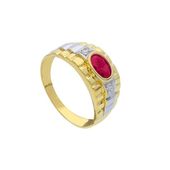 Bague homme en or 18 carats – Bague en or 750 pour homme - 274750