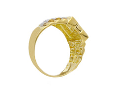 Bague homme en or 18 carats – Bague en or 750 pour homme - 274756