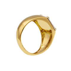 Bague homme en or 18 carats – Bague en or 750 pour homme - 276046