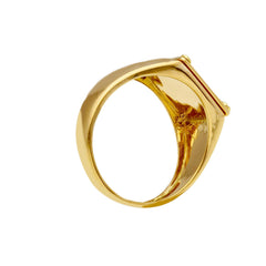 Bague homme en or 18 carats – Bague en or 750 pour homme - 276047